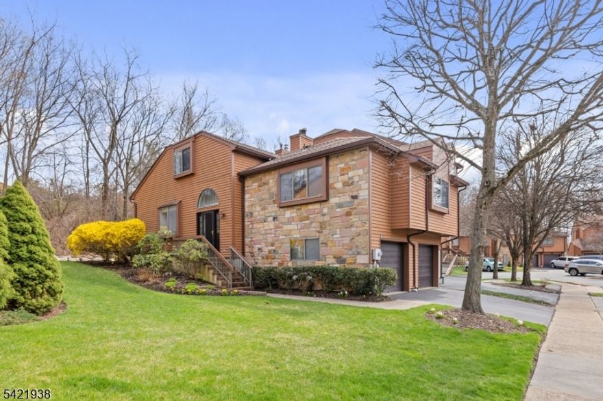 Welcome to 25 Flintlock Terrace in Rockaway, a beautifully updated end-unit townhome that perfectly blends privacy, convenience, and community living with 3 bedrooms and 3 full baths. 2 of the bedrooms have full ensuites and walk in closets!  The lower level has a finished flex space that could be a recreational room or office and there is a large amount of storage throughout the home. Completely updated with a newer deck, gorgeous gas fireplace and a backyard facing the woods, this home is a peaceful, nature-filled setting ideal for relaxing or entertaining. Tucked away in a quiet culdesac section of the community, this home provides a sense of tranquility while still offering everyday conveniences, including guest parking and mailboxes just steps from your door. The location is ideal for commuters and those seeking accessibility, with shopping, dining, and major conveniences very close by and just minutes to Highway 80. Residents also enjoy a range of community amenities, including an outdoor swimming pool, tennis courts, lawn maintenance with sprinklers, snow and trash removal all contributing to a low-maintenance lifestyle. This home is the perfect combination of comfort, privacy and convenience in a highly desirable Rockaway location.