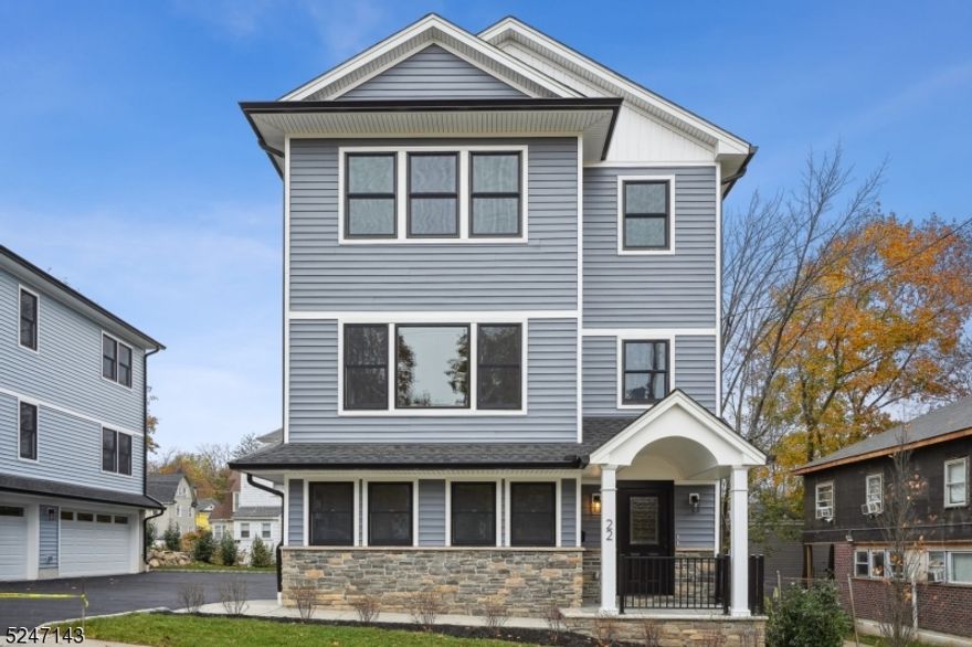 Welcome to "The Orchard," an extraordinary NEW CONSTRUCTION development that offers a rare "care free" investment opportunity just 0.8 miles from Morristown Green! Quality construction & designer finishes throughout each 2-unit building. Each unit has separate utilities, both w/ high efficiency hot water heater & Central AC, accompanied by a 10-year builder's warranty for your peace of mind. 4 Bedrooms, 4 Baths, & a 4 car garage equally split between units & each equipped w/ separate electric car charge capacity. Say goodbye to the frustrations of competing for parking in crowded garages, & embrace the ease & convenience of your own private garages, residing just steps away from downtown, while living in luxury! Upon entering each unit, you'll be greeted by soaring 9- foot ceilings & the timeless elegance & endurance of hardwood floors that flow throughout. Abundant natural light floods through the 400 series Anderson windows. Convenient in-unit laundry. The kitchen is a culinary masterpiece, w. quartz counters, top-of-the-line stainless steel appliances, a center island, & open floor plan that combines style & functionality. A shared outdoor living space awaits. BE YOUR OWN LANDLORD! With ever increasing rents, now is your opportunity to Live in one unit & generate rental income from the other, investing in ones of NJ's BEST appreciating towns, w. renowned restaurants, charming shops, & convenient transportation including a direct line to NYC.