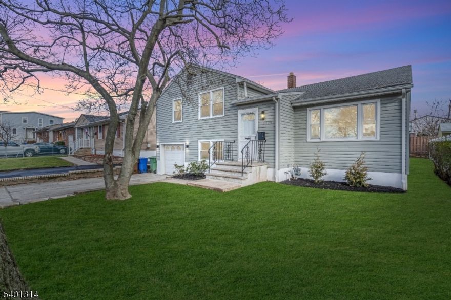 Welcome to this beautifully updated and cozy split level home in one of the most desirable neighborhoods. Step inside to find modern features throughout including a stunning chef inspired kitchen updated bathrooms and bright comfortable living spaces perfect for everyday living and entertaining. A fully finished basement adds even more room for relaxation recreation or a home office. The home offers central heating and cooling for year round comfort along with a gorgeous private backyard ideal for unwinding or hosting gatherings. A spacious driveway provides convenient off street parking. Located just minutes from the Garden State Parkway and surrounded by top rated schools this home combines style comfort and an unbeatable location. Do not miss this exceptional opportunity.