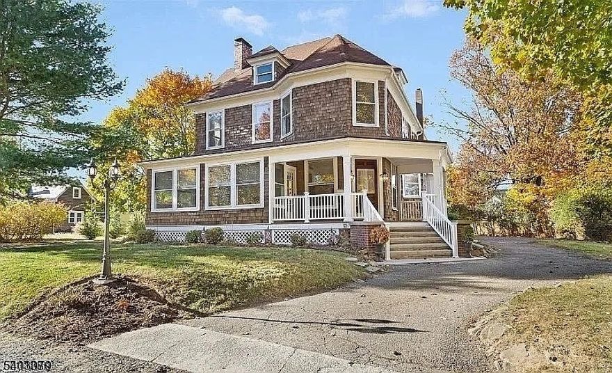 Charming Victorian home featuring 3 bedrooms and 1.5 bathrooms, beautifully updated with modern finishes while preserving its classic character. Enjoy morning coffee on the inviting front porch or relax year-round in the screened-in sunroom. This home offers a comfortable layout, tasteful updates, and is set in a quiet, peaceful neighborhood - perfect for those seeking charm, convenience, and tranquility. Close to downtown Hackettstown and easy access to Routes 80 and 46. Center St is a private road please follow directions in listing for the best way to get to the house.