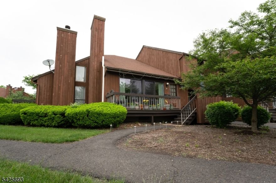 Welcome to this charming and updated light-filled townhome situated in one of the most desirable communities in Somerset County. This house offer new wide-plank laminated wood floors. The kitchen has a large pantry and center island. Kitchen conveniently opens to the family room flooded with natural light and then to the dining area. The large family room features a fireplace, high ceilings, and beautiful sliding doors. This space is sunny and bright and is bathed in natural light. Completing the main level is an updated powder room and a laundry room with large coat closet that leads into a car garage. Continuing to the second level with two large bedrooms and a den. The primary suite is spacious with abundant closet space and features an updated bath. The second bedroom is also generously sized with large closet. Completing the second level are a den and an updated full bath. Finished Room in the basement is perfect for a media/play room or exercise space. Recently installed new roof, deck and sidings. Enjoy carefree economical living in The Meadows with a community pool, tennis courts, close to shopping and commuting routes. Hillsborough Highlights: Schools, Farms, Restaurants, Highways, Parks, Sport facilities, Houses of worship, and so much more! Located 1 hour from NYC, 1 hr from Philly, 10 min to Bridgewater/ Somerville, 15 min to New Brunswick, 20 min to Princeton. Act fast to own this beautiful home!