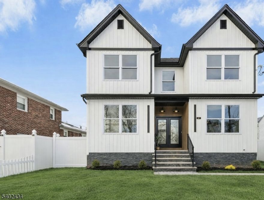 Completely renovated, move-in-ready Colonial offering 5 bedrooms!!.  This home features a state-of-the-art kitchen with stainless steel appliances, sleek finishes, and an open-concept floor plan ideal for today's lifestyle. Beautiful hardwood floors flow throughout, complemented by spacious closets and thoughtfully designed living spaces.The first-floor office provides excellent flexibility and can easily be converted into a fifth bedroom. Enjoy the convenience of being close to everything, including shopping, dining, and recreation. Just minutes to Cranford Park and NYC train station, making commuting a breeze.A perfect blend of modern upgrades, comfort, and location this home is not to be missed. Property taxes has not been assessed yet!