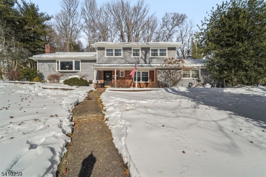 Prime Roseland Cul-de-Sac Living!Welcome home to this beautifully updated 5-bedroom split-level located on one of Roseland's most sought-after cul-de-sacs. This home offers a perfect blend of space, comfort, and style  all within one of New Jersey's top-rated school districts. Step inside to find a bright and inviting floor plan featuring newly updated baths, a modern kitchen, and freshly painted interiors throughout. The main level boasts a spacious living and dining area ideal for entertaining, while the family room on grade level opens to a grand 3-season room, perfect for relaxing and enjoying the outdoors in comfort. The primary suite offers a private retreat complete with an upgraded bath. Downstairs, the finished basement recreation room adds even more living space   perfect for a media room, gym, or play area. Located close to parks, shopping, and major commuter routes, this home combines suburban tranquility with everyday convenience. Don't miss this move-in ready gem in one of Roseland's finest neighborhoods! No Shows until 2/12