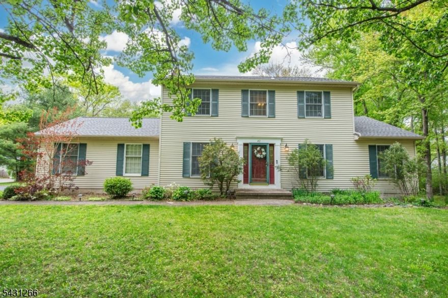 Beautiful colonial with updated kitchen featuring granite counters, large panty and new (2025) GE 30" electric range with convection, air fry, built-in Wi-Fi, and warming zone. 3 updated bathrooms with new vanities. Hardwood floors in the living room and dining room, under carpet in all bedrooms. Freshly painted interior. New Trex deck in 2024. New GAF roof in 2023 with 25 year transferrable warranty. New tankless boiler in 2025 with 5 year extended transferable warranty and 3 year transferable maintenance plan. Conveniently located within minutes of shopping, dining, schools, Routes 10, 46, 80 & 206 plus the Mount Arlington Train Station. Less than 2 miles from Horseshoe Lake beach & recreation complex.