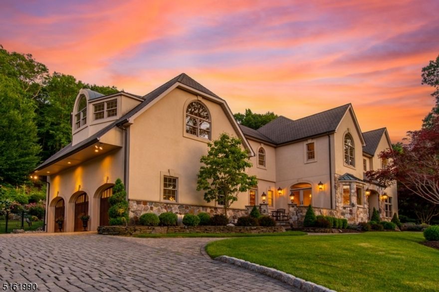 Stately and Elegant!  Situated on a Premier Cul de Sac property inside the gates of Smoke Rise with incredible Mountain Views this Luxury Estate is an Entertainers Delight boasting spectacular oversized rooms with Beautiful custom moldings, architectural details, high end quality and craftmanship throughout. Meticulously maintained, featuring 5 BR, 5.1 BA, 3 Car Oversized Heated Garage, an Exquisite MBR suite with walk in closets and Master BA, finished LL with Wet Bar, Full BA and Theater Room. Exterior features a private back yard Oasis with IPE deck, Natural Stone Patios, Gunite heated Saltwater Pool, Spill Over Spa and Separate Waterfall situated adjacent to State Land and Watershed property with direct access to endless hiking and quadding trails. Smoke Rise is one the finest private lake communities offering 24hr security, access to Lake Kinnelon with beach, swimming, snack shack, lifeguards, BBQ grills, basketball, playground, boating, and fishing.  Dine at the Village Inn and enjoy many social events. Vacation Year Round here!