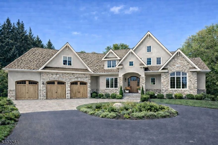 Apogee Pointe Estates presents an exclusive opportunity to design and build a fully custom home on a one-acre homesite set along the crest of the stunning Watchung Mountain ridge. Buyers may bring their own architectural plans or collaborate with the community's exclusive builder Distinctive Domain, an award-winning builder known for exceptional craftsmanship. Their streamlined 5-Simple Steps design-and-build process guides homeowners from concept to completion. The images shown are prior renderings/examples of some of the possibilities. Each residence is fully customizable with high-end finishes, luxury appliance options and the support of an in-house designer for selections. Build costs typically range from $345- $395 per sq. ft., depending on final design and features. Price listed reflects the build inclusive of the lot price. A builder's warranty is included and construction financing is available to qualified buyers. This private enclave connects to an established neighborhood, offering privacy in a cul-de-sac community setting. Its central location provides convenient access to NJ Transit's Raritan Valley Line, major corporate campuses plus shopping and dining options throughout Warren and Bridgewater. Nearby highlights include fitness clubs, golf courses, nature trails and private schools such as The Pingry School. With quick access to Routes 78, 287 and 22. Experience an exceptional blend of custom-home living with everyday convenience. 5 of 15 custom sites remain.