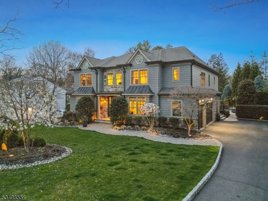 Be prepared to fall in love w/ this spectacular home! It has everything you ever wanted - Grand 2-story EH, high ceilings, totally open floor plan, gourmet eat-in kitchen w/ Subzero refrigerator/freezer, Miele dishwasher, Viking 8 burner range, custom cabinetry, walk-in pantry, open to family room w/ gas fireplace & coffered ceiling w/ French doors to your own private oasis. This spectacular property rivals the finest resorts w/ saltwater, heated, gunite pool, hot tub & waterfall, pool house full bath, travertine patios, outdoor fireplace w/ TV, summer kitchen w/ BBQ, & maintenance free turf playing field & putting green w/ Stadium lights. Luxurious Primary Suite w/ gas FP, tray ceiling & 2 huge custom fitted closets, new spa-like bath w/ jetted tub & steam shower. All bedrooms w/ en-suite baths, private or Jack & Jill, & most w/ walk-in, custom fitted closets, laundry room & back stairs. Beautifully finished 3rd level is perfect home office & full finished basement w/ home theater, exercise room, & nanny's suite. Has 1st floor guest suite, home office & easy access to attached 2.5 custom fitted garage. Has every amenity you ever wanted! Whole house generator, smart house features, central vacuum, security system, underground lawn sprinklers, landscape lighting, exterior repainted in 2024, & Air Group "Platinum Plan". Ideally located on a quiet street walking distance to highly rated Deerfield Elementary School, bus service provided to Washington, Middle and High Schools.