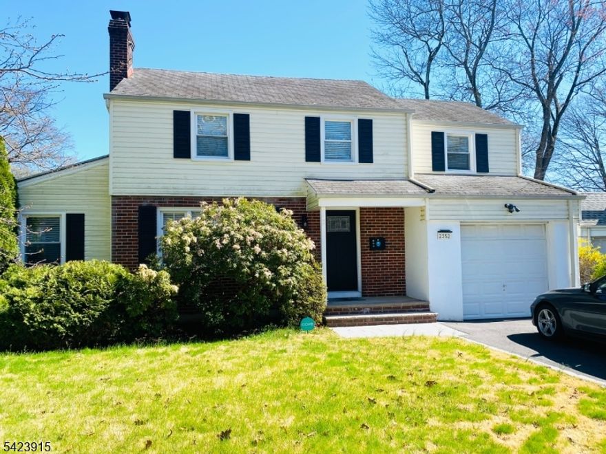 Updated 3-bedroom, 2 bath Colonial featuring a Gourmet Eat-in Kitchen with Quartz Countertop, Stainless Steel Appliances including a gourmet 6 burner stove, Center Island with Quartz Waterfall Countertop, and Breakfast Area with access to the Deck and Backyard. First Floor offers Formal Living Room with fireplace, Dining/Family Room and Main Bathroom. Dining/Family  Room can be utilized as an alternative Flex Office space or 4th bedroom. Second Level includes a Spacious Primary Suite, two additional bedrooms and Spa-Like Full Bath. Hardwood floors, central air and a large unfinished basement for storage. Convenient to Top Rated Schools, Beautiful Parks, Premier Shopping, Houses of Worship Major Highways and NYC Transportation....2352 Mountain Ave Would be a Perfect Place to Call Home! No Pets, No Smoking. Tenant Must Have Renters Insurance.