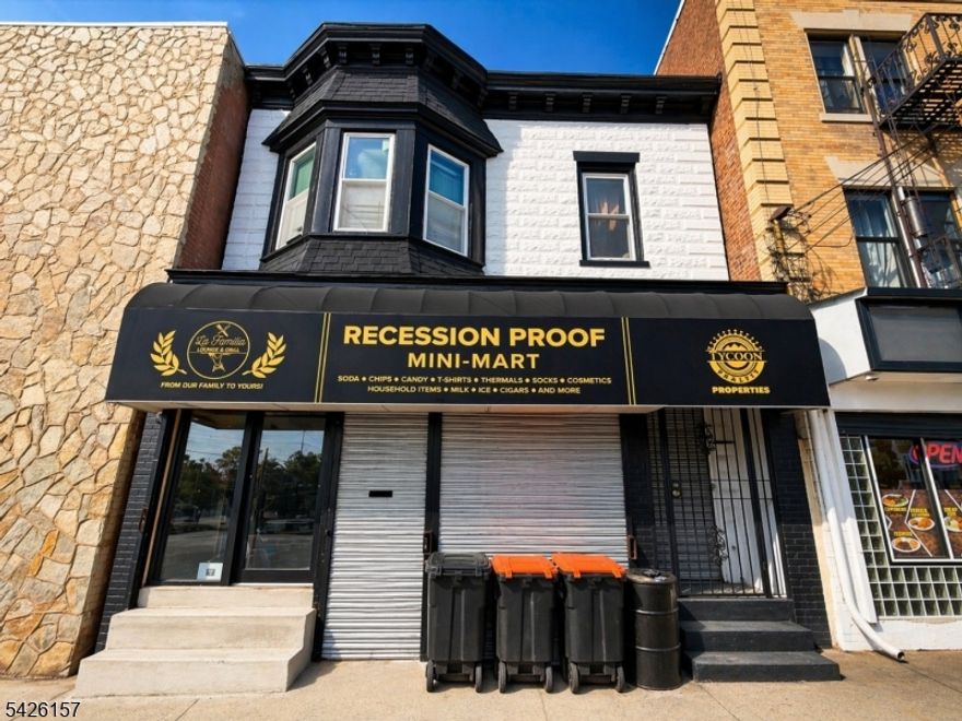 Well-positioned mixed-use property offering a versatile layout ideal for investors or owner-users. The first floor features a vacant commercial space previously utilized as a restaurant, providing a strong opportunity for retail, food service, or other business uses. The layout allows for customization to suit a variety of commercial applications.The second floor consists of a 3-bedroom, 1-bath residential unit with a functional layout, offering additional income potential or owner-occupancy.The property also includes a bonus space located behind the commercial unit, suitable for storage, expansion, or auxiliary use (buyer to verify permitted uses).Conveniently located near major roadways, public transportation, and neighborhood amenities.