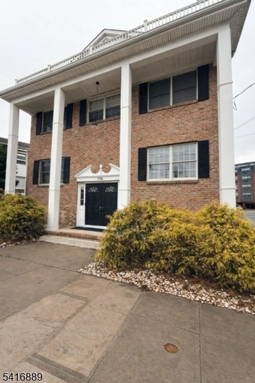 Move-in ready 1st floor professional office space on a high-traffic street with great exposure. Convenient location near shops, restaurants, Garden State Parkway, and Route 22. Features reception/waiting area, private offices, back office space, half bath, and storage closets. Parking lot located behind the building. Immediate occupancy available.