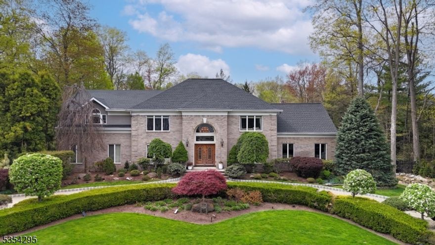 Updated Rio Vista home, over 6500 sq. ft. of luxurious living space. 1st flr offers a 2-story Foyer, LR, DR, Great Room w/Gas Fireplace, Bedroom, Full Bath, Large Dinette, high end Peter Salerno kitchen, and Sun Room. 2nd floor offers a large Primary Suite with 2 walk-in closets and a luxurious Bath. 3 additional large Bedrooms (one with En-suite Bath) and a Full Bath. Walk out Lower level is ideal for indoor/outdoor entertaining with full Kitchen, Rec Room, Gym, Bedroom, 2 full Baths, Laundry, Cedar Closet, and Storage Room. The backyard is an oasis offers a large Ipe Deck with Outdoor Kitchen & Raised Bar. Bluestone Patio with Fireplace, Covered Pergola with TV and new Gazebo. Cipriano Gunite Saltwater Heated Pool w/Waterfalls & Spa & Tennessee Crab Orchard decking. Recent updates in the last 2 years: New Roof, 240v outlet in garage for EV Charger, pool coping & decking, tile line. Anderson Windows/Door, Inwall AC/Heat, Baseboard heating in sunroom, boiler and indirect water heater, water softener, French drains, whole house surge protector... Other features include Landscape Lighting, Whole House Sound System incl Backyard & Garage, Radiant Heat on tiled surfaces, Irrigation, and Security System. Nothing to do but unpack and ENJOY!!