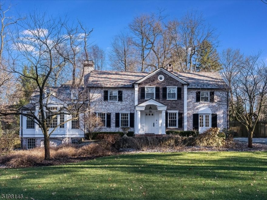 Gracious center hall 4 bed, 4.3 bath colonial on beautiful tree-lined street.  Renovated extensively in 2015, includes new expanded kitchen/family room and all new bathrooms. Gourmet kitchen with top of the line appliances (Wolf, Subzero, Bosch), center island, walk-in pantry, main floor laundry hookup and wet bar.  The kitchen adjoins the family room with reclaimed wood floors, coffered ceilings and french doors that open to bluestone patio with built-in gas grill.  Main floor also includes dining room, an inviting living room with gas fireplace and a sun-drenched oversized great room (with another fireplace!) that could double as a main floor in-law suite or office/playroom. This room stretches the whole depth of the house and is surrounded by wall-to-wall windows on all 3 sides. Wired for speakers throughout. The second floor has four generously sized bedrooms, each with en suite bathroom and radiant flooring. The primary suite offers a gas fireplace and sumptuous custom walk-in closet/dressing room with an upholstered center island and vanity sink.  The basement was gutted in 2015 and has French drains (int & ext), sump pump and radiant heated floors. Gas fireplace, laundry room, oversized rec room, exercise room, two car garage and a mud room (convertible into a 3rd garage bay) finish out the walkout lower level. All appliances and mechanicals were replaced in 2015.  Whole house generator. Move in ready and can close quickly! Swingset included.