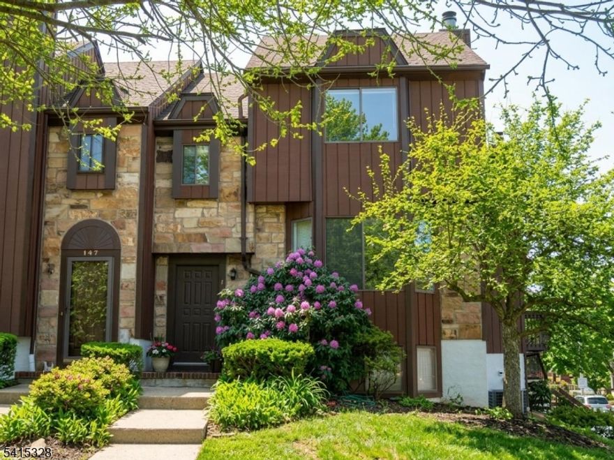 Exceptional value for a bright and spacious three-bedroom end unit, situated within the highly regarded Long Valley school district (Hackettstown mailing address). This home has been completely renovated, featuring an updated kitchen, bathrooms, fresh paint, and stylish hardwood laminate flooring, along with plenty of room for a home office. Hastings Square is a sought-after community known for its beautifully maintained and landscaped common areas, along with outstanding amenities such as a pool, playground, and tennis courts. The location is perfect, with easy access to shopping, dining, numerous trails and parks, and just minutes away from Route 46 and the NJ Transit station. Additional conveniences include in-unit laundry, extra storage space, and an attached one-car garage.