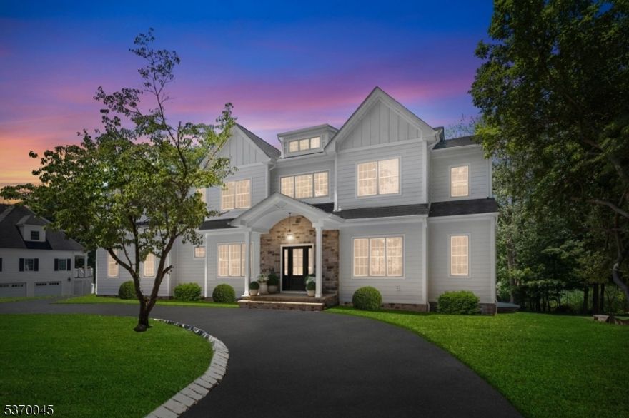 Nestled on a pristine two thirds of an acre lot in one of the town's most desirable Riker Hill section, this custom-built new construction 6-bedroom, 5.5-bath colonial boasts 6,284 sq ft of unparalleled livable space. Combining timeless design with modern elegance, this home is the epitome of luxury. Upon entering, you're greeted by an expansive open floor plan that effortlessly blends style and functionality. The first floor boasts a thoughtfully designed in-law suite, living room, a spacious family room, and a formal dining area perfect for entertaining. At the heart of the home is the gourmet kitchen, featuring Wolf gas range & Subzero refrigerator, an 8 ft center island and sleek quartz countertops. The second floor is home to four generously sized bedrooms, including a lavish primary bedroom that offers a private retreat and an additional spacious room that can be utilized as a  lounge. A dedicated laundry room adds convenience to the upper level. Downstairs, the fully finished basement with soaring 9 foot ceilings offers a wealth of additional living space. It includes a home gym, lounge, recreation room, bedroom and full bathroom, making it the ultimate area for relaxation and entertainment. Please don?t walk or drive on driveway