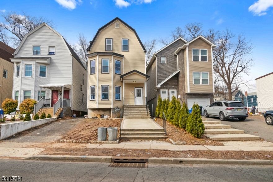 Fully renovated Multi family home with a full finish attic. Featuring 7 bedrooms and 3 full baths, central AC and Heat. Driveway for multiple cars and on oversized backyard for summer. Fully vacant and ready to generate income. ideal for investors or owner occupied.