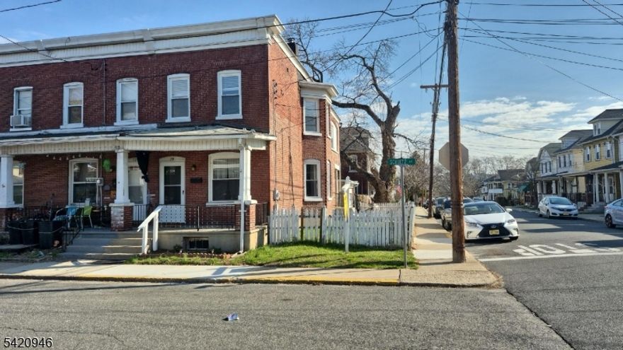 PRICE IMPROVEMENT AND TOWN CERTIFICATE OF HABITABILITY ALREADY OBTAINED. Welcome home to this spacious, solid brick end-unit townhouse that is freshly painted inside and offers 3 bedrooms and 1 full bath.  The main level features a kitchen, formal dining room, and living room accented by beautiful pocket doors and classic moldings. Additional highlights include thermal windows, a NEW refrigerator, ceiling fans, carpeting and hardwood flooring in upstairs bedrooms and hallway, two outdoor covered porches in the front and back, and a detached 2 CAR GARAGE W/OFF STREET PARKING for up to 4 vehicles! The partially finished walls in full basement provide excellent potential for additional living space and comes equipped with laundry hook up. As a rare end unit, this home also boasts a private side yard which is perfect for pets, gardening, or outdoor entertaining. Even better, there are NO Association Fees, giving you the freedom to make it your own.  All mechanical systems are in good working order; however, the home is being sold as-is. An excellent opportunity for first-time buyers or investors looking to add value with minor updates. Conveniently located minutes from commuter routes, shopping, attractions, and downtown Easton.