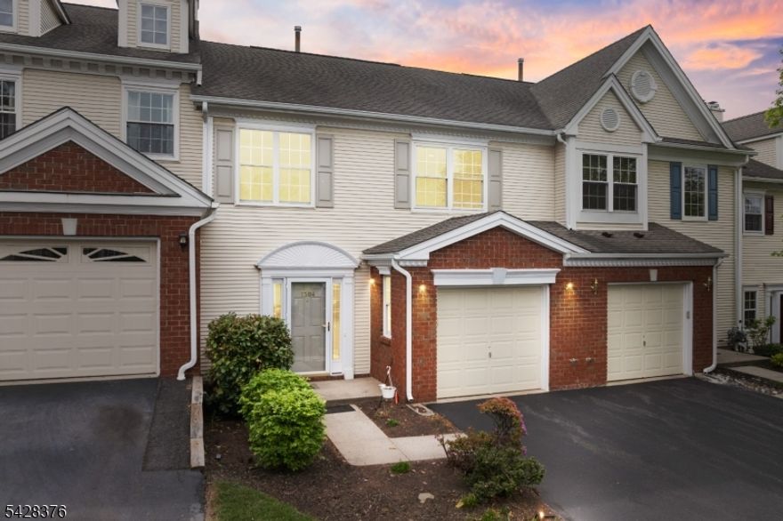 This beautiful, NORTHEAST FACING, 2-bedroom, 2.5-bath home with a 1-car garage is located in the sought-after Beacon Hill community. Offering comfort, space, and a thoughtful layout, this home features recent updates including luxury vinyl plank flooring on the first level, recessed lighting throughout, and much more. A dramatic two-story foyer welcomes you inside and leads into the inviting main level, where a spacious living room with a wood-burning fireplace flows into the adjoining dining area. From the dining room, sliding doors open to a private patio. The kitchen is complete with stainless steel appliances, granite countertops, a tiled backsplash, and additional sliding doors that bring in even more natural light. A powder room and attached garage complete the first level. Upstairs, the generous primary suite includes a walk-in closet and private bath with a soaking tub, separate shower, double vanity, and skylight. The second bedroom offers ample closet space with built-in organizers. A second full bath, laundry room, and pull-down attic access complete the upper level. This beautifully maintained community offers a swimming pool, tennis courts, playground, and walking paths. With its excellent location and move-in ready condition, this Beacon Hill home is ready for its next owner.