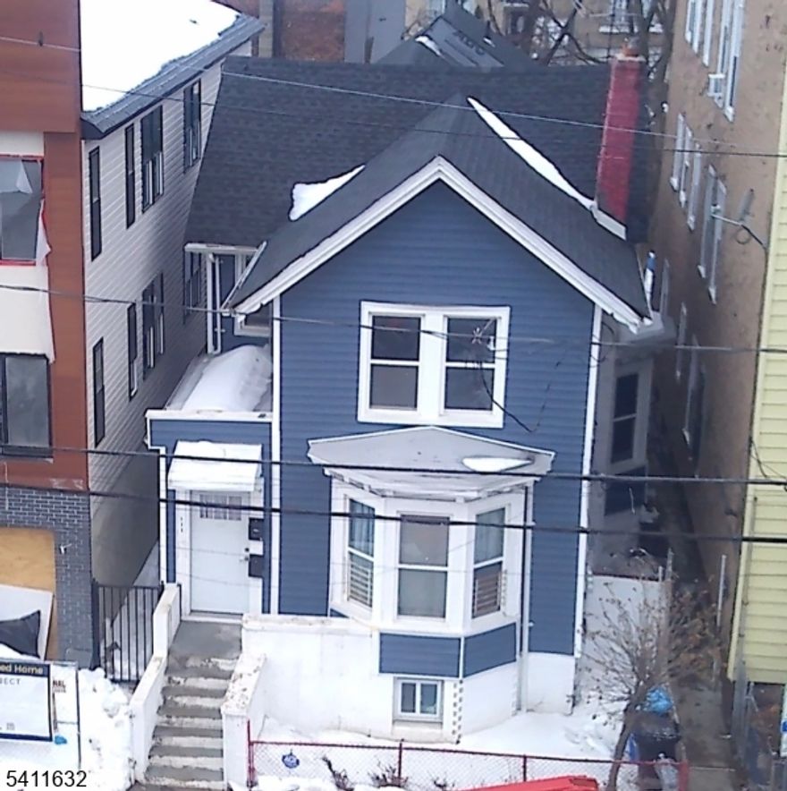 Income-producing two-family home offering strong upside potential in Newark. This property features two spacious 3-bedroom units with separate utilities and a private backyard.Unit 1 includes 3 bedrooms and 2 full bathrooms, one on the first floor, and a second full bath in the finished basement. The first floor features a living room and eat-in kitchen, while the finished basement adds a second kitchen, two bonus rooms, and direct access to the backyard.Unit 2 offers 3 bedrooms, 1 full bath, living room, and eat-in kitchen on the second floor. Additional features include separate utilities, baseboard heating systems, street parking, and backyard space. Do not disturb the tenants.