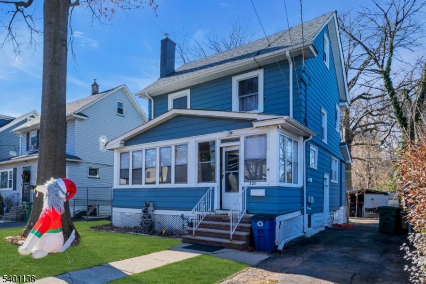 Welcome home! Where you are greeted by a spacious and inviting living and dining area. Transition into a recently updated kitchen. The 1st floor also features a charming sunroom. As you ascend the stairs, you will find 3 generously sized bedrooms accompanied by a beautifully appointed full bathroom. The property includes a large basement with an additional full bathroom, providing ample space for various needs.  In addition there is a finished attic!  Finally, enjoy the expansive backyard, perfect for all outdoor activities