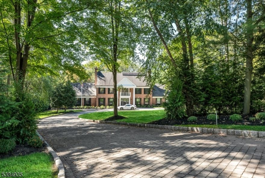 Set on one of Saddle River?s premier streets, this classic Georgian colonial offers timeless elegance paired with modern luxury. The stately brick facade, circular driveway and meticulously landscaped grounds with serene water features creates a truly impressive first impression. Inside, the center hall layout showcases a soaring 2-story entry, gleaming hardwood floors, solid core doors, 4 fireplaces and custom millwork throughout. Designed for both everyday living and entertaining, the home features beautifully renovated spaces and a seamless flow. The private backyard retreat is a showstopper, with a newly finished saltwater pool and spa, expansive deck and patio for gatherings of any size. Five spacious bedrooms and a huge finished walk-out lower level provide endless space and versatility. A residence of style, comfort and sophistication awaits in this exceptional Saddle River location.