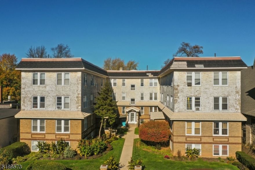 RARE opportunity to own a 21 unit apartment building in Upper Montclair. Located steps from Upper Montclair's shopping, restaurants and Midtown Direct train and bus service, this building features sun filled apartments with high ceilings, parquet floors, some stained glass windows, six 5 room apartments, six 4 room apartments and 9 3 room apartments, including 3 garden units. Brick and stucco building. Coin operated washers and dryers in the basement as well as bicycle racks. Parking for 19 cars in the rear. Fully rented building with all apartments having 1 year leases. Recent roof work completed and new boiler installed recently. Some newer windows. Income and expense figures available. Huge upside rent potential. Landlord pays gas, all apartments have separate electric, super onsite.