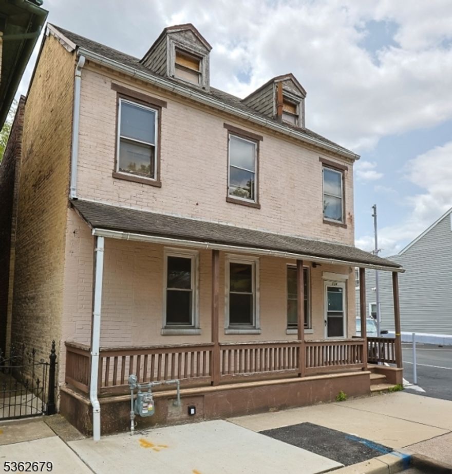 CALLING ALL INVESTORS - Unlock the potential in this classic 3-bedroom, 1-bath Colonial being sold strictly AS-IS. This home presents a rare opportunity to restore, renovate, and reimagine this home.  Perfect for those seeking affordable living, low taxes, and a project with upside. The home requires significant repairs and updates from major systems to cosmetic enhancements making it ideal for experienced investors to roll up their sleeves.  Conveniently situated near schools, major highways, and just minutes from the Delaware River for recreation, as well as the bridge to vibrant Easton, PA, known for its shops, dining, and cultural attractions.  With the right vision and effort, this property can be transformed into a lucrative investment. Don't miss it!