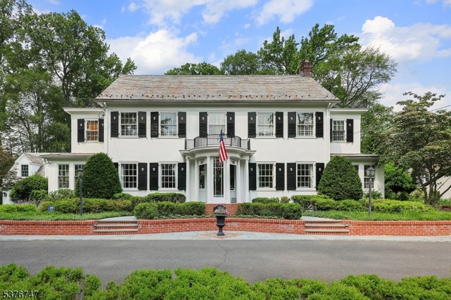 FOR COMP PURPOSES ONLY. This exceptional Westfield residence offers a seamless blend of comfort, luxury & functionality in a prime location. Step into the spacious foyer, where the inviting living room awaits with a fireplace and decorative ceiling. Two sets of French doors open to a private office, while the rear of the living room leads to a bright sunroom. The elegant formal dining room is perfect for gatherings and flows into the newly renovated kitchen, featuring a center island breakfast bar, prof-grade SS appliances & a sunny breakfast room. The kitchen opens to the updated family room, complete with fireplace, built-in storage and wet bar ideal for both relaxing & entertaining. A mudroom and powder room complete the first floor. Upstairs, the primary suite is a true retreat, boasting a sitting room, dressing room, WIC, and a luxurious bath with soaking tub, stall shower, and dual vanities. Two Jack-and-Jill bedrooms share a stylish full bath, while a fourth bedroom and hall bath complete the second level. The third floor offers two additional bedrooms and a full bath. The lower level impresses with a recreation room, gym, wine storage, and laundry room. Outside, the beautifully landscaped grounds feature a bluestone patio and a detached two-car garage with loft space. All this just minutes from downtown Westfield's vibrant shopping, dining, and NYC transportation. Impeccably maintained, this home showcases quality appointments and timeless appeal throughout.