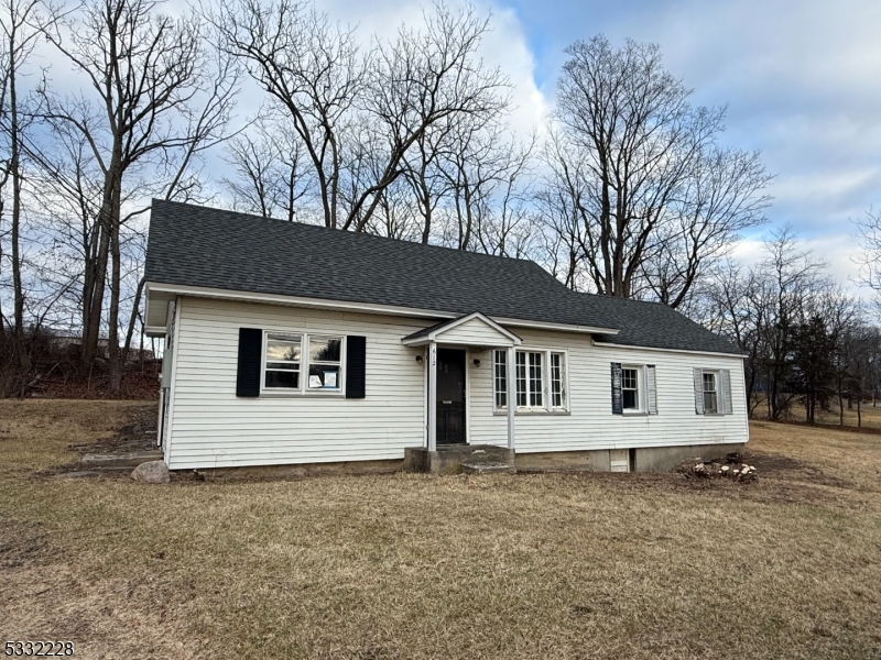 One level living!  Ranch features spacious living room; conveniently located near Newton Memorial Hospital, historic Blairstown; as well as countless outdoor activities on the Paulinskill Trail and River!  Make this affordable home your own!  Above ground oil tank.  Being sold "as is" water in crawl space, no information regarding septic available