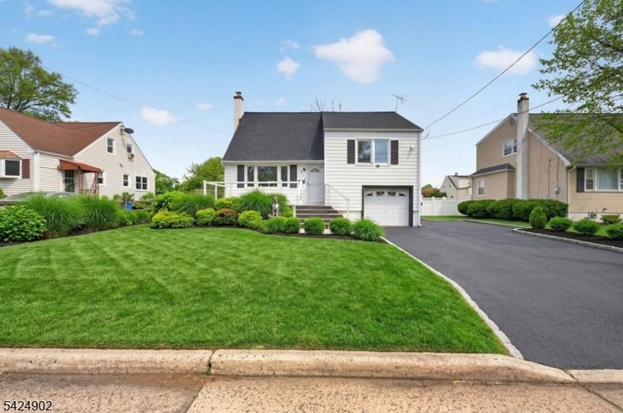 Completely renovated three bedroom two full bathroom split level home on a level fenced in lot situated in a great neighborhood on a quiet street in Middlesex!  This incredible home offers refinished hardwood floors throughout the spacious living room and dining room!  The dining room has sliding doors that walkout to the large composite deck that wraps around the above ground pool in the open and level fenced in backyard!  The kitchen has been updated with quartz counter tops, tile back splash and new floors along with newer stainless steel appliances!  Upstairs offers two bedrooms with refinished hardwood floors and a totally renovated full bath!  The third bedroom is on the top floor of the split and offers two large closets and access to the same level attic storage that could easily be finished!  There is a one car built-in garage that offers the second full bath and could potentially be made into even more living space as well as access to the basement!  This home is move in ready but has a ton of utility and potential for so much more!  Come check out this amazing home!