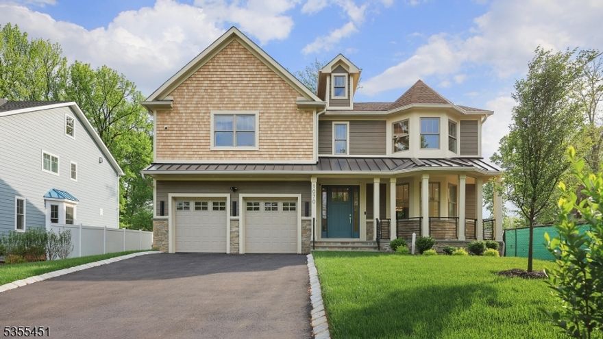 Breathtaking New Construction on .46 acre lot! No expense has been spared in the construction of this exquisite home with a sleek, modern design, top quality features and Smart Home technology. You are greeted at the entrance by a bluestone front patio and front steps with LED lights. The interior boasts white oak natural finish HWFs throughout. The 1st flr has 9' ceilings, a spacious LR and FDR, and a large FR with a direct vent gas FP. Adjoining the FR is a spectacular chef's kitchen, featuring metallic titanium lacquered cabinets with champagne bronze fixtures, quartz countertops and backsplash, a wood-cabinetry center island, and Professional Series Thermador appl. with Wi-Fi Home Connect, incl. a large refrigerator with wine column and 2 dishwashers. The Primary Suite BR has a tray ceiling with color cove lighting, a gas FP and 2 fin. WICs. The Primary Bath has a double vanity sink, a free-standing soaking tub, a separate stall shower, and an electronic bidet-toilet. There are 5 other BRs, incl. a 1st flr suite and a J&J. In addition, there is a finished attic en suite, which could be another BR or office. The interior is completed by the large fin basement, which has space for a rec room, gym and home theatre. The exterior features a large yard with paver patio and vinyl fencing, HP siding, a Timberline roof, Titan leaf guard gutters and a 2-car att. garage with electric car service lines. Add. amenities incl. a whole-house gen, integrated Wi-Fi, sound and sec. systems.