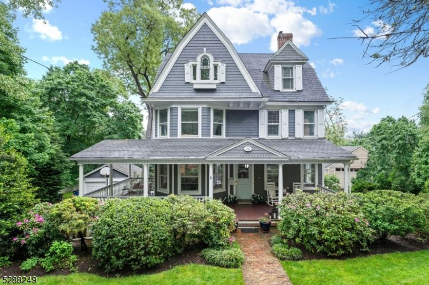 Step into this timeless and elegant 6 bedroom Victorian home, nestled on a quiet street near downtown, and zoned for Brayton. Walk to the train, schools and downtown. With high ceilings, architectural details, modern upgrades, and sun-filled windows, this classic home offers both comfort and design. Renovated in 2004 & 2024, this home offers over 3900+ sq ft of living space, this home has it all, including new bathrooms (2024), renovated basement and more. As you enter, there's a double fireplace that bridges the office and living room, a classic dining room, and gorgeous hard wood floors throughout. The expansive light filled family room has custom built-ins and a wet bar that leads to a gourmet, open-plan kitchen with a center island and breakfast nook with stunning views of the skyline and leads to a large deck that is perfect for outdoor dining and entertaining. On the 2nd and 3rd floors you will find 6 spacious bedrooms and 3 full bathrooms. The primary bedroom has a luxurious ensuite bathroom, with a soaking tub and shower. On the lower level there is a finished walkout basement with an expansive recreation room, a private office space, laundry room, storage area and a half bath. The outdoor space is as impressive, with an the expansive wrap-around front porch, a spacious deck off the kitchen, and a stone patio amidst the sprawling green yard - the outdoor spaces offer so many possibilities. This is more than just a house, it is a sanctuary, a place to call home.