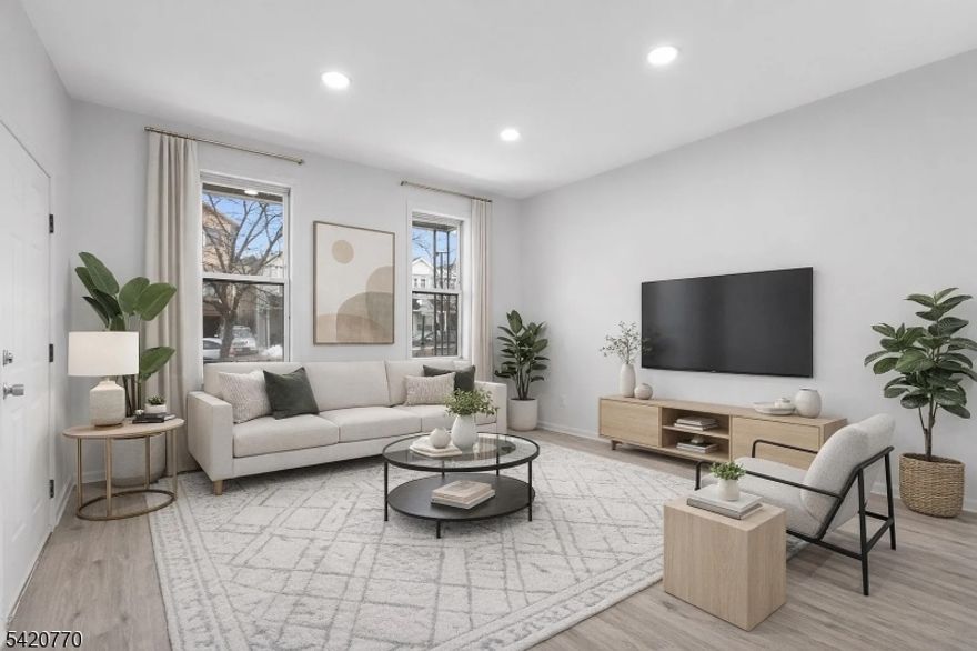 Welcome to this newly renovated 3-bedroom, 1-bathroom home at 223 Pine Street #1offering the rare opportunity to be the very first to live in a freshly updated space. Thoughtfully redesigned with modern finishes, this home combines comfort, style, and everyday functionality.The unit feels spacious, bright, and airy, with generous room sizes and great natural light throughout. Enjoy the convenience of an in-unit washer and dryer, making daily living seamless and efficient. The layout provides comfortable living spaces that are perfect for relaxing, working from home, or entertaining.Perfectly situated in a convenient Elizabeth location, you'll love the proximity to shopping, dining, parks, schools, and major transportation, making commuting and daily errands easy. Everything you need is just moments away. A beautiful blend of modern updates, space, and location this is a home you won't want to miss.