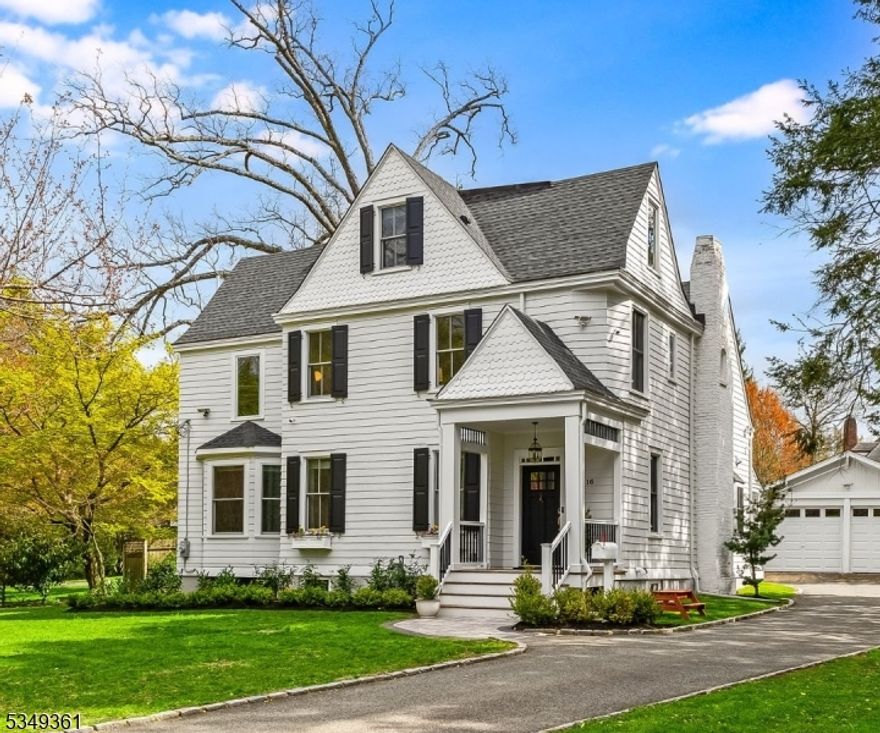 Nestled in one of Short Hills' most sought-after neighborhoods, this 2021 meticulously renovated residence epitomizes modern luxury living. Crafted by Tim Klesse, a celebrated design visionary, the home exudes sophistication and timeless elegance. Mere steps to the Short Hills Train Station, and close proximity to Millburn schools and downtown amenities, this home provides luxurious and suburban living at its finest. Soaring 9-foot ceilings and expansive Pella windows flood the interiors with natural light, accentuating rich Brazilian and white oak hardwood floors throughout. The modern open floor plan enhances spaciousness, for seamless daily living and ease in entertaining. A chef's dream, the gourmet kitchen boasts sleek Omega in-set cabinets, a spacious center island, and top-of-the-line Wolf and Subzero appliances, including a 6-burner stove and double wall oven/microwave. The kitchen opens to a gracious bright dining room and a generous living room featuring French doors to the yard and patio. A first floor sunroom/office, offers versatility and comfort. Upstairs, the primary suite features a walk-in closet and a spa-like en-suite bath, while five additional bedrooms and three full baths (including one ensuite) on the upper floors ensure ample space and privacy. The finished lower level hosts a versatile recreation area, laundry room, and full bath.  Experience the epitome of comfort and style, where every detail is meticulously curated for discerning homeowners.