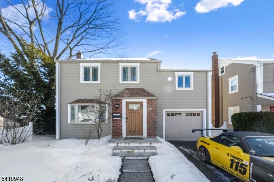 Welcome to this beautiful home with lots of space. Hardwood floors accent the spacious living room and dining room. The chef's style kitchen features stainless steel appliances and custom cabinetry. Off the kitchen is an oversized mahogany deck that creates the coveted indoor/outdoor entertaining experience, with stairs leading to the backyard. The first-floor flexible living area includes an additional room with an en suite and a full bath with a jacuzzi tub. The 2nd floor adds three bedrooms and a renovated full bath. Walk upstairs to the third floor, which has a finished room for additional recreation space or an office. A full basement offers ample storage space and a laundry area with hookups. Central air and a large backyard add to the enjoyment in this tree-lined neighborhood.