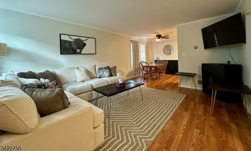 Welcome to 814 Sierra Dr., Beautiful well-appointed 1-bedroom, 2-bath end-unit triplex townhome, with excellent flow. Three levels of versatile living. Tucked away, with a little more serenity than others.Private entrance opens into a large living-dining area, and a good workflow kitchen.Up the stairs takes you to a huge primary bedroom. Featuring vaulted ceiling with skylights. Plenty of closet space, including a walk-in on one side and a wall of closets on the other. Room for a sitting area, and full bath,Finished lower-level rec room with full bath, and laundry area.Central heat & air, designated parking, and access to the community's amenities. Tennis court, basketball court, gazebo, clubhouse, and children's playground. The Oak Hill community of Independence NJ. Conveniently located near Routes 80, & 46, Hackettstown Medical Center, and M&M Mars.  Just a short drive to downtown Hackettstown Dining, and Shopping Scene