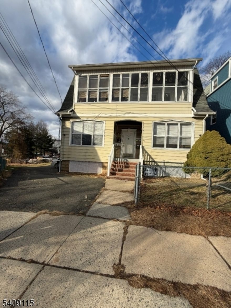 86 Ella Street, Bloomfield, NJ " 4-Family Income-Producing PropertyExcellent opportunity to own a 4-family income-producing property in Bloomfield. This well-maintained multifamily sits on a large lot and offers ample on-site parking, a rare find in the area. Each unit features separate utilities, allowing for low operating expenses and easy management.Ideal for investors or owner-occupants, the property offers strong rental potential with consistent cash flow. The oversized lot provides flexibility and long-term value, while the generous parking accommodates tenants and guests with ease. Conveniently located near major highways, public transportation, shopping, and local amenities.A solid multifamily asset with upside potential don't miss this opportunity to add a strong performer to your portfolio.