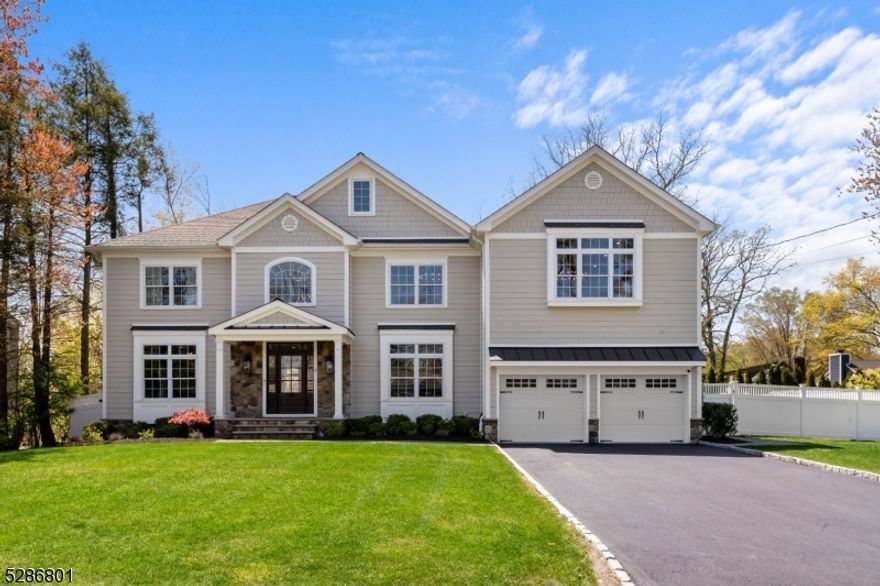 Welcome to luxury living at its finest! Step into this stunning 8-year-old home that has been meticulously maintained and filled with countless updates and upgrades. With five bedrooms, including a convenient 1st floor en-suite, and 5    baths, this home offers spaciousness and comfort at every turn. As you enter, you're greeted by an abundance of natural light dancing off the custom moldings that adorn the first floor. The modern eat-in kitchen boasts built-in stainless steel appliances, Quartz counters and an oversized island, perfect for entertaining or enjoying casual meals with loved ones. Cozy up in the spacious family room featuring a wood-burning fireplace, ideal for chilly evenings or relaxed gatherings. Upstairs, discover the spectacular primary bedroom suite, complete with a sitting area, large bedroom, full bath, and walk-in closet. Each additional bedroom comes with its own attached bathroom, including a convenient Jack and Jill bath. The finished basement is a true gem, offering a rec room, game room, upscale gym, and full bath " providing endless possibilities for relaxation, recreation and entertaining. Outside, the large, open backyard invites you to bask in the sun and enjoy the outdoors in style. Don't miss out on the opportunity to make this exquisite home yours. See the feature list for all the upgrades and add-ons that elevate this property to the pinnacle of luxury living.