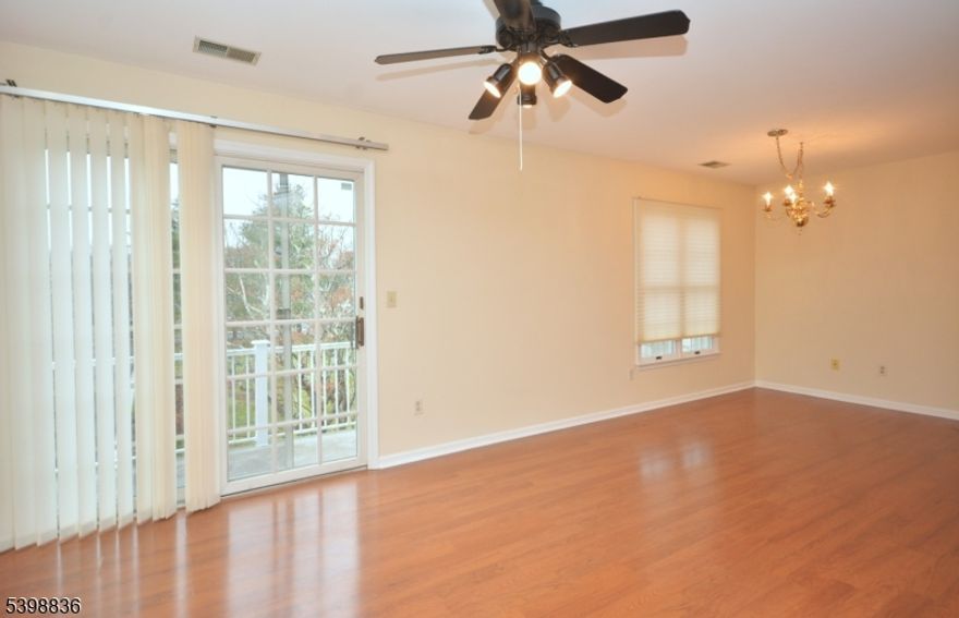 Well-maintained Chesterfield II second floor end unit featuring an open floor plan with den area-laminate flooring, stackable washer/dryer, private balcony, and basement storage. Immediately available. No smokers; dogs are not permitted in the community. Enjoy access to the community pool, tennis courts, clubhouse, and scenic biking and walking trails. Prospective tenant must complete an NTN rental application. Proof of renter's insurance is required prior to move-in, and tenant is responsible for the first $100 of any repairs.