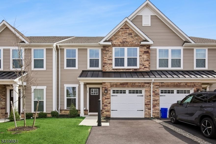 Discover modern comfort in this lovely 2024 built home with3-bedroom, 2.5-bath home offers a seamless blend of modern design, comfort, andupscale finishes. Step inside to an inviting open-concept layout where thespacious living room flows effortlessly into the dining area and a gourmetkitchen featuring upgraded white cabinetry, quartz countertops, a cooktop, anda large island overlooking the dinette and great room perfect for entertaining.The main level is enhanced with luxury vinyl plank flooringand extends to a spacious Trex deck, ideal for outdoor living. Upstairs, you'llfind three generously sized bedrooms, including a luxurious owner's suite withhigh ceilings, a custom closet system, and a private bath with dual vanities.Recessed lighting brightens every room throughout the home. Additional highlights include two well-sized secondarybedrooms and a convenient upstairs laundry room complete with a brand-newwasher, dryer, and utility sink. Ideally located in the heart of the city, thishome offers easy access to shopping, dining, major highways, and convenientcommuting options to NYC via train or bus bringing everything you need right toyour doorstep.