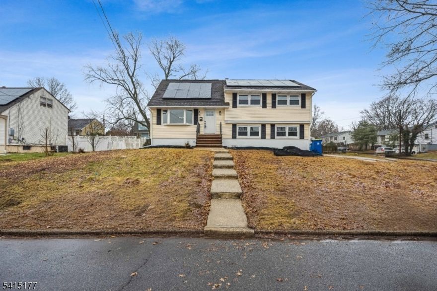 Location, Location, Location: Modernized home features Fresh paint throughout, ready for your decorating touches. First floor features living room, dining room, and matched stainless appliances complement the granite counters in updated kitchen. Second floor features updated full bath and four bedrooms. The lower-level features family room and updated half bathroom. Nearby public transportation, major roads, New Brunswick tarin station and shopping areas. When weather permits, seller will do landscaping on the property and remove solar panels that are paid off.