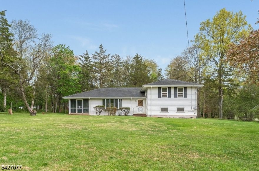 Exceptional location: spacious floorplan on a beautiful level lot in the Foothill Rd section of Bridgewater. Private back yard with plenty of space for activities. Screened porch and patio provide a peaceful place to relax and enjoy fresh air and nature. This clean, well-maintained home preserves many authentic details, and is totally livable & functional if the buyer is not immediately ready to renovate to their taste. Primary bedroom features two closets and an ensuite bathroom. Large rooms and hardwood flooring throughout. Picture windows in the living and dining rooms suffuse the home with natural light, with lovely views of the surrounding yard. Family room has vintage pine paneling, with adjacent powder room, cedar closet & laundry/mud room. Full basement for recreation and storage. Central Air and HW baseboard/radiator heat. Don't miss this opportunity to customize a classic home in a desirable neighborhood.