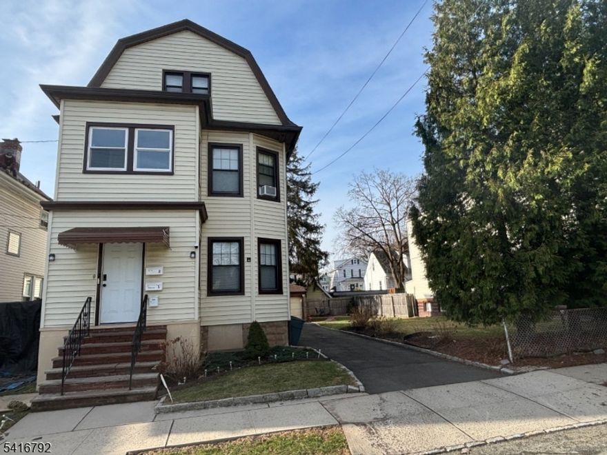 Move right into this immaculate and charming 3-bedroom, 1-bath unit in a prime West Orange neighborhood. This bright and airy first-floor apartment features a beautifully renovated kitchen with brand-new appliances and stylish tile flooring. The home boasts gleaming hardwood floors throughout and spacious rooms. Perfectly situated for commuters, you are just minutes away from the NYC train, local shops, and restaurants, Close proximity to schools and Eagle Rock Reservation for outdoor recreation. Off-Street Parking, Private yard, Private Patio, Washer-Dryer Combo in-unit, No Smoking," Pets Negotiable"(verify for specific restrictions) Option to be rented furnished. NTN Report, Income verification, Tenants Insurance
