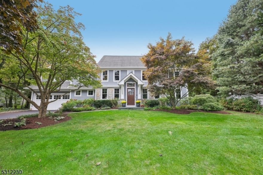 STUNNING COLONIAL HOME in Madison's most sought after Cross Gates neighborhood and featured in design NJ magazine in 2022.This beautiful 4 BR, 3 Full/ 2 half bath home was completely renovated in 2021 with unparalleled attention to design, detail, and exceptional materials.No improvement was overlooked or detail spared during the extensive renovation.Open floor plan flows seamlessly and creates a comfortable gathering place for entertaining. Beautiful gourmet kitchen with high-end appliances and large honed granite center island opens to dining area and family room with wood burning FP, all flowing outside through French doors to the private patio. 1st floor also has living room with wet bar and FP, large office, mudroom, powder room. and potting shed. 2nd floor has a large tranquil primary suite with huge walk-in closet, private spa-like bath and private balcony overlooking the back yard. 3 more spacious bedrooms and 2 full baths and large laundry room also on the 2nd level.Private loft on the 3rd fl provides more living space. State-of-the-art Elan Home Automation systems, premium appliances and fixtures ensure every modern luxury and convenience. Finished basement provides more living space with a rec room and also room for exercise area, powder room, wine room and more.Outside space is a true oasis of tranquility and privacy with meticulously kept grounds, and large bluestone patio overlooking a private yard.All this is steps from town, restaurants, schools,and NYC Train.
