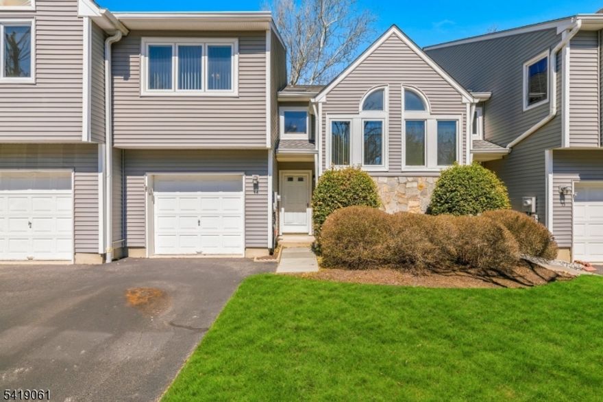 Welcome to this beautifully maintained multi-level townhouse in the highly sought-after Braemar community. This inviting home offers 2 spacious bedrooms plus a versatile loft?perfect for a home office, guest space, or potential third bedroom. Thoughtfully updated throughout, the home features newer windows, gleaming hardwood floors, and a stylish gourmet kitchen complete with a brand-new dishwasher, stove, and hood. The expansive primary suite boasts a walk-in closet, two ceiling fans, and ample space for a private workspace or additional living area. The 2.5 bathrooms have been tastefully refreshed with newer sinks, toilets, and countertops and the laundry is conveniently located on the second floor. Enjoy cozy evenings by the wood-burning fireplace in the living room, with sliding doors leading to a private rear patio?ideal for relaxing or entertaining. There is also an attached garage with a recently replaced door and opener. Braemar is an intimate community of just 29 units, offering a peaceful setting with unbeatable convenience?located just one minute from Route 80 and close to shopping, dining, and schools.