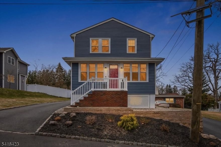 It is FINALLY here! The Cedar Grove home you have waited months for! Exceptionally maintained, generous layout, and the cleanest home you will ever step foot in. Greeted by a spacious sunroom, this is the coziest place in the home!! Formal living room and dining room are the perfect space for entertaining. Brand new floor to ceiling kitchen with PLENTY of cabinet and counterspace. All new stainless steel appliances. Conveniently located laundry. Den located on main level, with brand-new sliding doors out to your beautiful summer ready deck! Upstairs, you will find, the primary bedrooms of your dreams! Great room space that can be a 4th bedroom or whatever you need. Oversized detached garage. Dog run/home garden located in back.  Great location! Close to all major highways, shopping, restaurants, schools and NYC transportation. This is THE home for you! Don't let this one get by. Let your new beginnings start here!