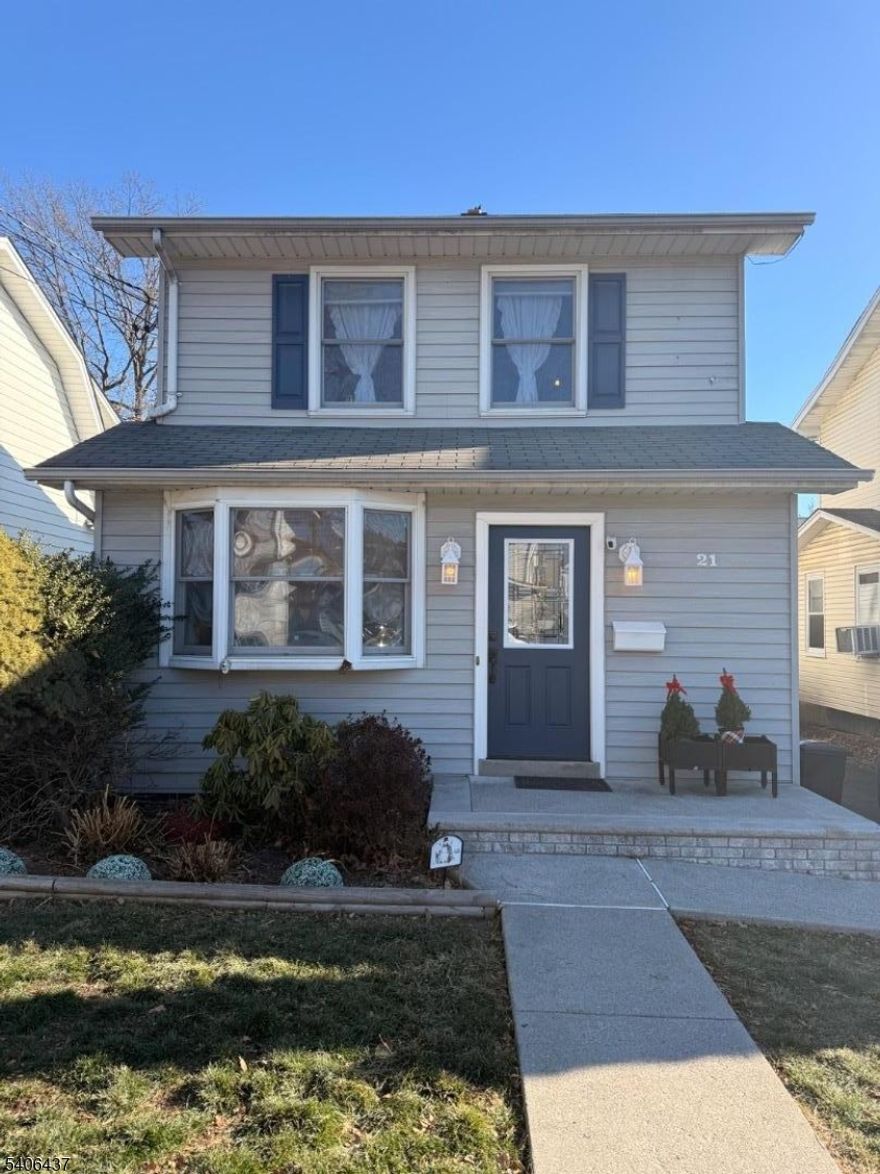 Welcome to 21 Rowe Street ? a well-cared-for 4-bedroom, 2.5bath Colonial with over 2,000 square feet of space in one of Bloomfield?s most established neighborhoods. This home has been owned and maintained with pride. The layout includes a large living room, formal dining room, and an eat-in kitchen that flows nicely for everyday living. What sets this home apart is the rear bump-out ? rare in this area ? offering extra first-floor space for entertaining or the potential to create a first-floor primary suite or in-law setup by adding a shower to the existing half bath. Upstairs has four true bedrooms and two full baths, plus hardwood floors throughout. The basement is partially finished with a dedicated office, great for working from home, and still has room for storage or future plans. Outside you?ll find a private yard, driveway parking, and a quiet residential street near Brookdale Park, Wright Field, NJ Transit, shops, and downtown Bloomfield and Montclair. Easy access to the Garden State Parkway with a shuttle to the train nearby. This is a clean, move-in ready home with space, flexibility, and options for how you want to live. Showings begin soon ? don?t miss it.