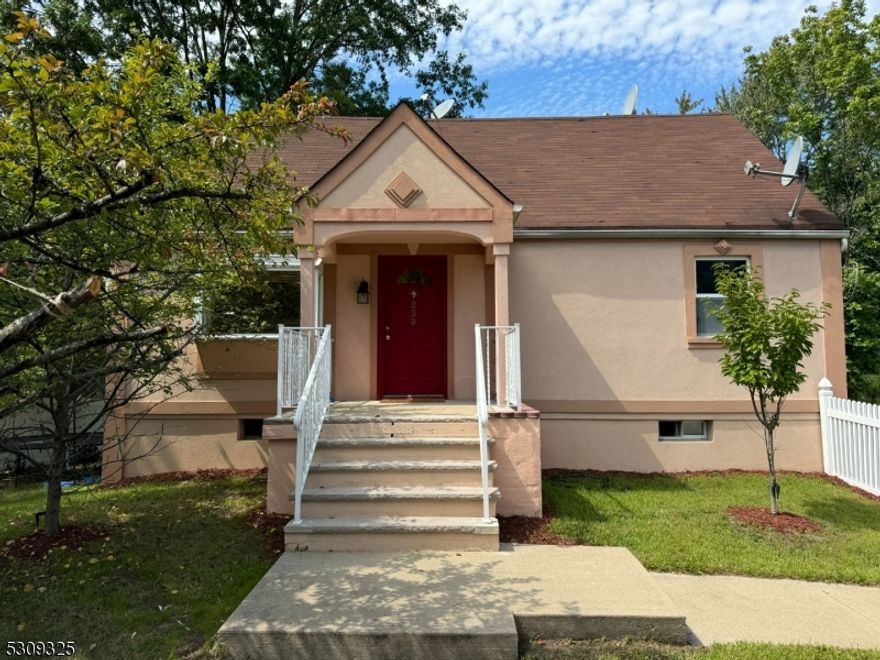 Welcome to this delightful 4-bedroom Cape Cod-style home, offering a blend of classic charm and modern amenities. Situated in a peaceful and established neighborhood, this property is ideal for those seeking a comfortable and versatile living space. As you approach the home, you'll notice the inviting curb appeal, enhanced by a spacious front yard and a large driveway that offers ample parking. The traditional Cape Cod design, with its gabled roof and dormer windows, exudes a timeless appeal that is sure to impress. Step inside to discover a warm and welcoming interior. The main level features a cozy living room, perfect for entertaining. The kitchen, with its functional layout, provides plenty of counter space and storage, making meal preparation a breeze. The home Boasts four generously sized bedrooms, offering flexibility or the option to create a home office or guest room. Two full bathrooms ensure convenience for all occupants, with one located on each floor for easy access. The finished basement adds valuable living space. Please note that this property is being sold "as is, where is," providing a unique opportunity for buyers to add their personal touch and updates. While the dwelling itself is not located in a flood zone, it's important to note that the rear part of the property does fall within a flood zone. This makes it essential for prospective buyers to consider any necessary insurance and property management needs.