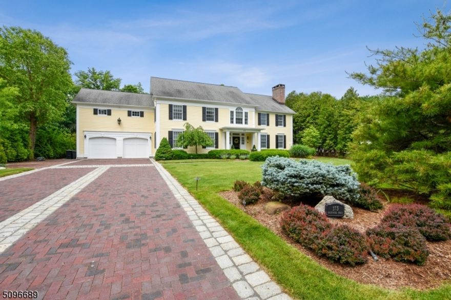 Grand custom Colonial rests on .98 of an acre and overlooks the scenic Brooklake County Club and Golf Course.  Built in 2001, this house is better than new with highlights including 5 bedrooms, 5.5 baths and 5 fireplaces.  Dramatic 2 story entrance graces banquet sized Dining Room on one side and Formal Living Room on the other,  and leads to the two story Great Room with access to patio, resort -style oasis, complete w/in-ground heated pool, spa, pool house w/wet bar, half bath and indoor/outdoor shower.  The first level continues w/butler's pantry, high end kitchen fit for the most discriminating chef, study/home office with built-ins, powder room and en suite guest bedroom.  Easy access to the oversized two car garage and mud room complete this level.  Upstairs finds a luxurious primary bedroom en suite w/fireplace, huge custom walk-in closet, additional bedroom en suite, two bedrooms w/jack/jill bath, laundry room plus a large family room / bedroom with a custom closet.  The finished lower level boasts a recreation room, full bath, wine cellar, private exercise area plus loads of storage.  Take advantage of all that this wonderful community has to offer with it's proximity to Newark Intl. Airport, shopping, conveniently located to major highways.