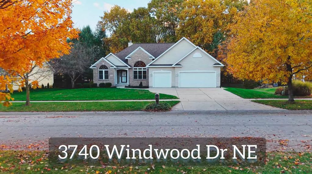 Photo of 3740 Windwood Drive NE, Rockford, MI 49341 (MLS # 25059487)