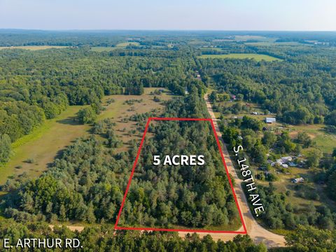 Photo of Parcel 5 E Arthur Road, Rothbury, MI 49452 (MLS # 25041993)